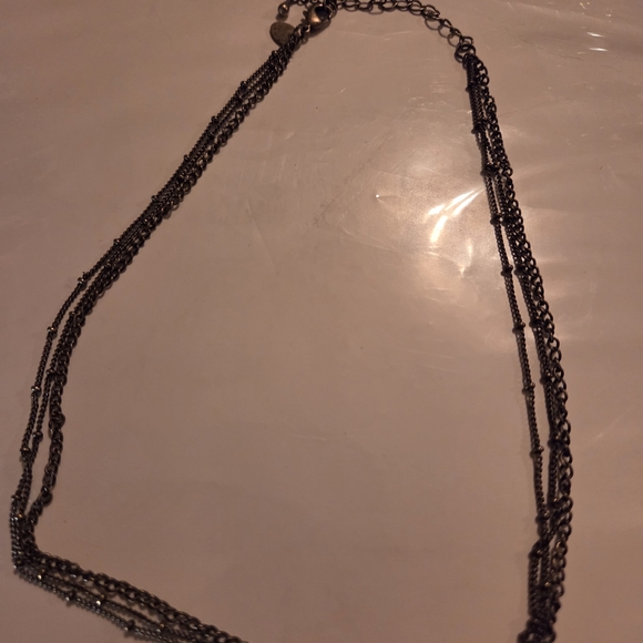 Jewelry - Elegant Multi-Strand Necklace in Silver